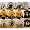 Man Hockey 59 Roman Josi Jerseys 35 Pekka Rinne 9 Filip Forsberg Centennial Classic Stadium Series Reverse Rétro Bleu Marine Jaune Blanc Équipe Broderie Et Couture