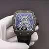 Superclone RM12 Aktywne zegarki Tourbillon Designer Watch Swiss Standard Tourbillon Ruch RM12-01 Titanium Ceramic Carbon522 Montres de Luxe