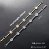 Bracelets de charme Zhukou 5 Styles Bracelet pour femmes Zircon cubique Snowflowers Charms Couple réglable en gros VL360