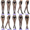 Sexy Sokken Hot Vrouwen Sexy Gothic Visnet Panty Sterren Rose Holle Patroon Mesh Netto Kousen Zwarte Onderkant Panty Vrouwelijke erotische Lingerie Q231019