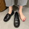 Kleid Schuhe Qualität Echtes Leder Casual Damen Schuhe Flache Schuhe Vielseitige Kleine Leder Damen Loafer Marke Mode Klassische Top 231018