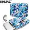 Dizüstü bilgisayar çantaları su geçirmez kinmac evrak çantası dizüstü bilgisayar çantası 12 13 14 15.6 inç Lady Man Kadınlar MacBook Air Pro M1 PC Dropship için Kollu Kılıf 231019