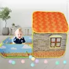 Toy Tents Kids Children Pop Up Tents House With Courtyard Garden Crawling Folding Tent House Boys Girls Play Tent Ball Pool Children Gift 231019