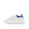 Jolis enfants chaussures en cuir lacet up masculin plateforme de mode baskets surdimensionnées blanc noir