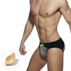 TRIANGLES SWIM BRIEF amovible pack up hommes poche à billes maillots de bain améliorant l'endurance grande taille FAST 234i