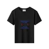 T-shirt a maniche corte per bambini T-shirt con fondo stampato in cotone Sottile casual estivo Abbigliamento per bambini Ragazzi e ragazze Top a mezza manica con collo rotondo