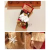 Decorazioni natalizie 1 pezzo di sacchetto di caramelle per calze di Natale con corda per appendere utilizzato per il caminetto di casa e la decorazione dell'albero di Natale x1019