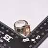 Ring House Morganite 925 Sterling Silver High Quantity Ring för män och kvinnor Storlek 6 7 8 9 10 F1441254B