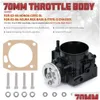 Throttle Body For Rsx Dc5 Civic Si Ep3 K20 K20A 70Mm Cnc Intake Performance 6951 Drop Delivery