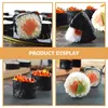 Party Decoration 6Pcs Fake Sushi Model Simulation Rice Roll Artificial Food Po Props