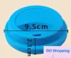 9cm Silicone Cup Lids Creative Mug Cover Food Grade Reusable Tea Coffee Cup Lid Anti-dust Airtight Seal Cover for 12oz/16oz Cups