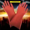 Rękawiczki jednorazowe Izolacja domu 12KV wysokie napięcie elektryczne anty -elektryczne zapobieganie zapobieganiu upływowi gumy