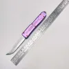 Ztech mecanismo de faca tática alça de titânio CNC Otx faca caçador de recompensas ferramentas de acampamento