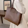 Shopping Bags Toptrends 3 Layers Large Leather Tote For Women 2023 Trend Design Work A4 Shoulder Side Bag Office Ladies Handbags 231018