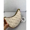 CC440 CC439 Luna Bolsa de ombro em lona exclusiva feminina meia lua Hobo Mahjong bolsa 440 439