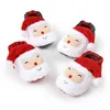 Första Walkers Christmas Father Cute Cartoon Baby Foot Socks Soft Sole Infnat Crib Shoes Prewalker Holiday Outfits