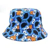 Hot Sale Cartoon TV Bucket Hat Colorful Sesame Street Outdoor Panama Caps For Girls Boys Anime Woman Fisherman Hats Sunhat 10 Styles