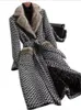 Mélanges de laine pour femmes, élégants pour femmes, Streetwear, mode, vestes Vintage, Fairycore Plaid, manteaux d'automne et d'hiver 2023, 231018