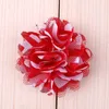 Fleurs décoratives 10 pcs/lot 2 "10 couleurs Arrivel bricolage multicouche artificielle maille tissu fleur Bouquet pour mariage mariée guirlande maison