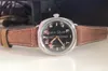 47 mm zegarków Mężczyźni Watch 424 MENS 2813 Ruch mechaniczny Ręcznie automatyczny cal.p.3000 skóra 931 Sport Sapphire 00424 King Maker Wristwatches