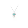 Pendant Necklaces Fashion Moonstone Dream Catcher Charm Necklace Women Choker Wedding Party Jewelry Statement Collar DZ458