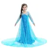 Платья для девочек праздничное платье для девочек детское платье с блестками роскошный синий нарядный костюм принцессы изысканное платье длинное платье 231019