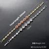 Bracelets de charme Zhukou 5 Styles Bracelet pour femmes Zircon cubique Snowflowers Charms Couple réglable en gros VL360