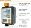 Besproeiingsapparatuur Automatisch digitaal elektronisch watertimersysteem Tuinirrigatiecontroller EU-stekker US 231019