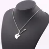 Pendant Necklaces Fashion Guitar Necklace Clavicle Chain Party Jewelry Hip Hop Neck Charm Gift For Women Men