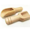 Mini Wooden Scoops Bath Salt Powder Detergent Powder Spoon Candy Laundry Tea Coffee Spoons Eco Friendly Wood Mini Scoops latest factory outlet