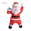 6m Kindly Giant Smiling Inflatable Santa Claus Christmas Figure Model Air Blow Up Santy Carrying A Gift Bag For Outdoor Show