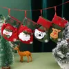 Рождественские украшения Рождественские чулки мешочки для конфет подарочные пакеты елки носки подвески С Рождеством и Новым годом x1019