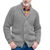 Men's Sweaters Comfy Fashion Stylish Coat Sweater Winter Autumn Blazer Cardigan Coats Collared Long Sleeve