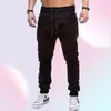 2021 Designer men Yoga Outfit pants casual loose quick dry long pant running gym pocket jogger sports sweatpants jogging trouser pockets bottom elastic g5OB#4185856