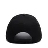 Ballkappen Schwarz Blank Snapback Hut Baseballmütze Für Männer Frauen Leder Krempe Sport Hip Hop Kopfbedeckung Stickerei Outdoor Sommer Sonne Strapback