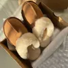 designer snow ug boots australian women boot tasman bailey dune Chestnut winter buckle fur Half Knee Short lady Sheepskin and wool integrated glies hair slipperH5