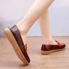 Dress Shoes Casual Flat Shoes Fashion Women Comfortable Spring Autumn Soft Bottom Oxfords Ladies Shoes Mixed Colors Slip-On Loafers 231018