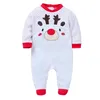 Barboteuses Honeyzone 2023 enfant en bas âge garçon vêtements bébé fille Sunsuit combishort manches longues CartoonAlpaca PrintStripe barboteuse pyjama Bebe pyjamas 231018