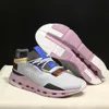 na bieżących butach na zewnątrz Cloudnova Pink White Oncloud Platforme Sneakers Mężczyźni Kobiety Pink Clouds Monster Mens Buts Treners Biegliści 36-45