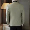 Abiti da uomo per uomo giacca per abbigliamento marca giacca elegante slim blazer blazer da sposa vestito da festa adatto per tutte le stagioni di grandi dimensioni 4xl 5xl