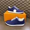 Designer män rivoli sneakers charlie casual sko omvänd duk springa bort sko mocka kalv läder gummi lyx sneaker låg topp löpning vintage tränare 02