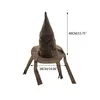 Halloween Toys Fashion Witch Wizard Hat All-Match Pointed Hat Halloween Dress Up Hat Cosplay Decoration Props Accs For Women Men 231019