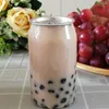 Dinnerware Sets 10 Pcs Milk Tea PET Bottles Safe Juice Containers Storage Creative Beverage The Household Lid