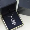 Chaînes Londres Angleterre Bijoux Haute Qualité 925 Sliver Collier Collier Pour Femmes Charme Cadeau Supérieur