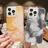 حالات الغراء المتساقط لـ iPhone 15 Plus 14 13 12 Pro Max 11 XR XS X 8 7 Soft TPU Stars Starry Cloud Bling Bling Sequin Confetti Foil Mashion Phone Phone Cover Coque Skin