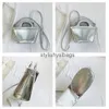Cross Body Vintage Silver Bag Bright Leather Handbags Brands Top Handle Bag Retro Crossbody Bag Female Tote Bagstylishyslbags