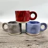 8oz Hot Splash Cup Big Ear Cup Splash Ink Mug Ceramic Coffee Cup Breakfast Milk Cup Water Cup LG17