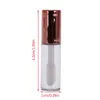 Storage Bottles 10PCS 1.2/1.5ml Empty Transparent PE Lip Gloss Tubes Plastic Tube Lipstick Mini Sample Cosmetic Container