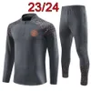 Man Soccer Tracksuit 2023 2024 City Men and Kids Football Tracksuit Kits Haaland de Bruyne Foden Training Kit 23 24