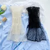 Fingerless Gloves Summer Long Cute Dot Lace Mesh Sun Protection Arm Sleeve Sunscreen Thin Cycling White Black Sexy Accessories